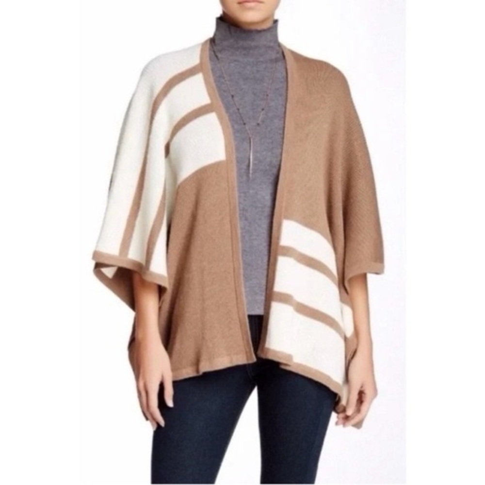 Brochu Walker‎ City Poncho Kimono Knit Cardigan